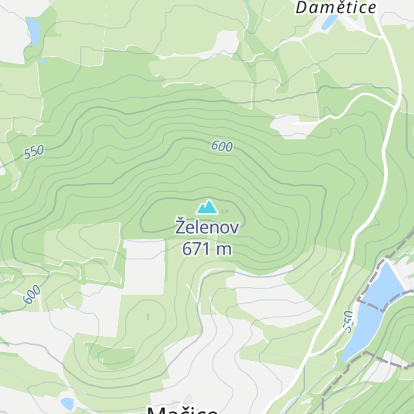 Map of Želenov