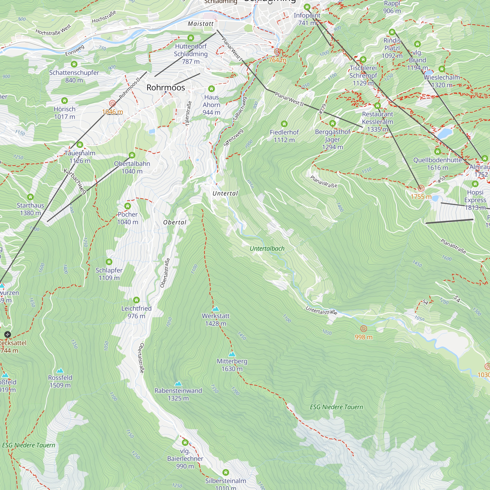GH Michlbauer map