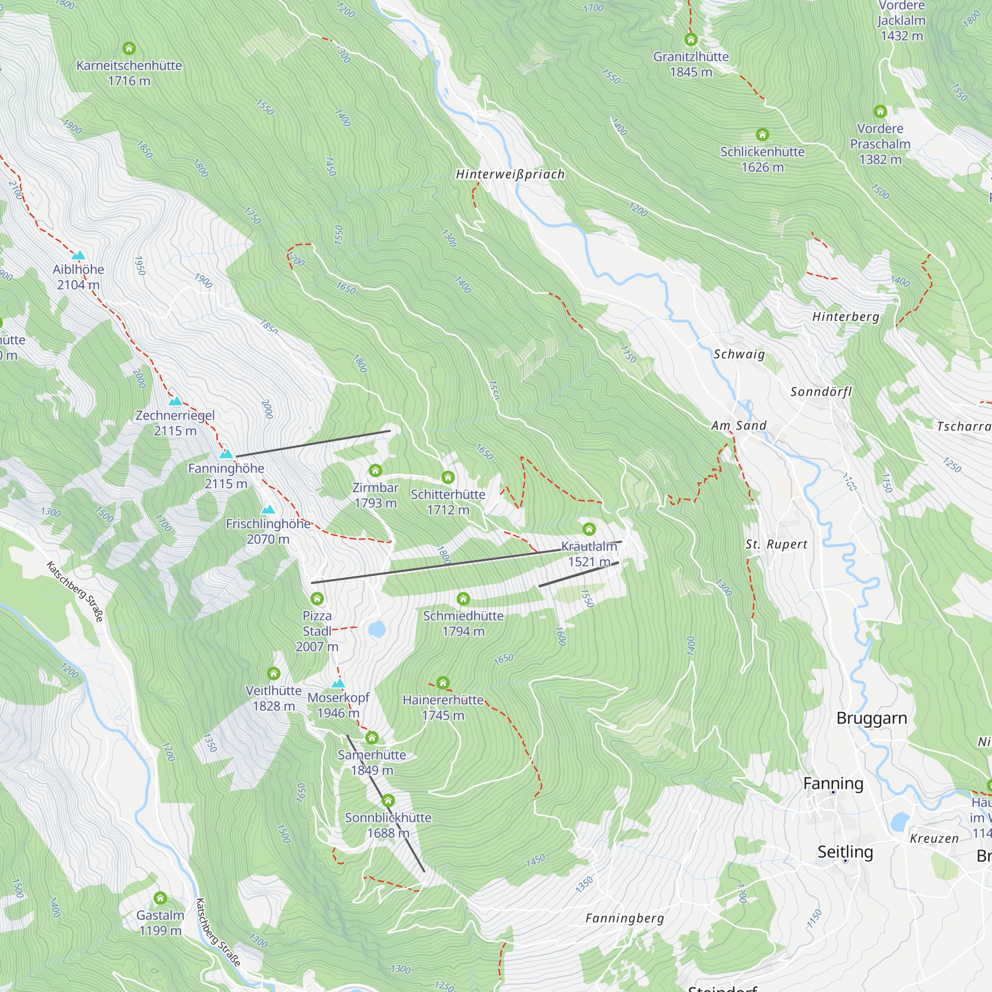 Thomalalm map
