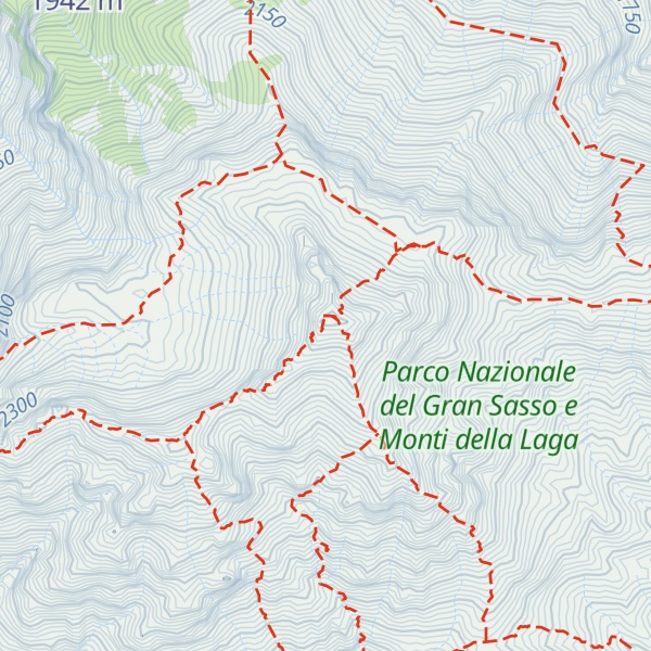 Map of Monte Prena