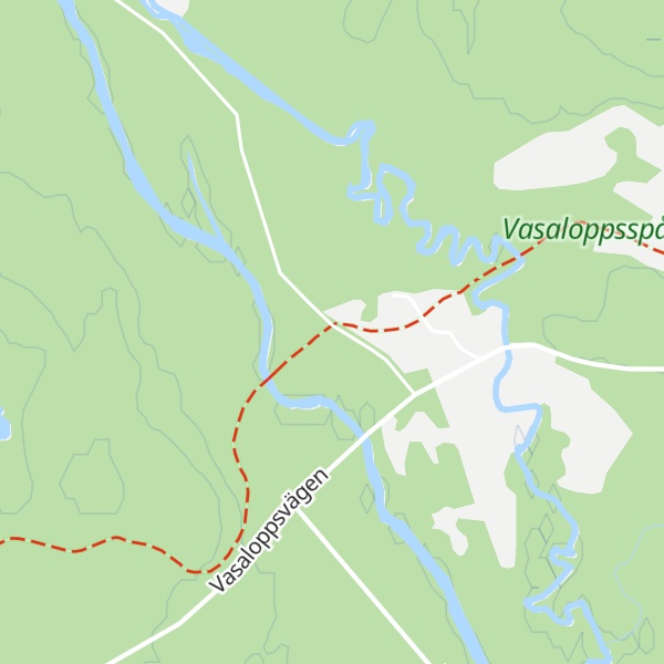 Map of Tennängskojan