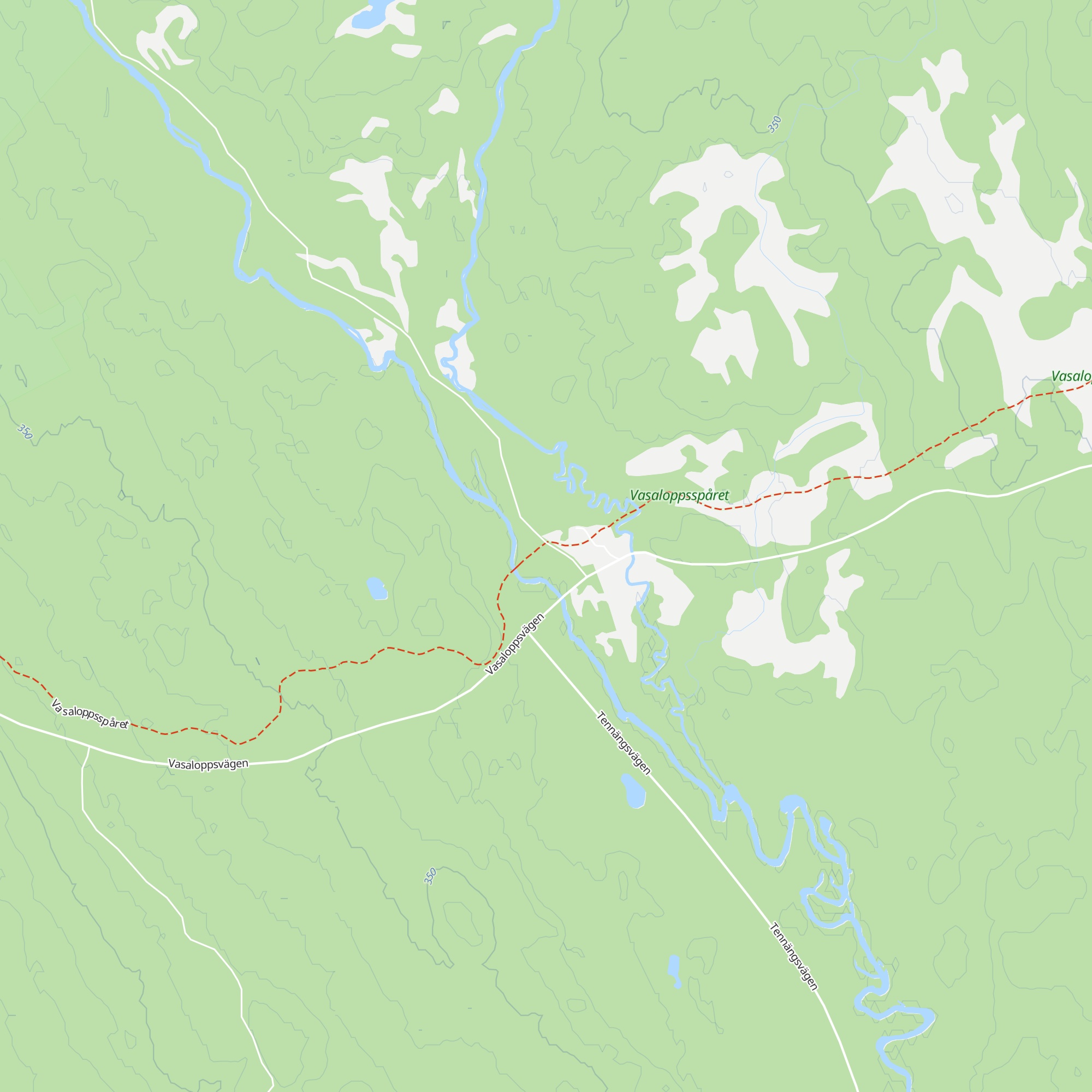 Tennängskojan map