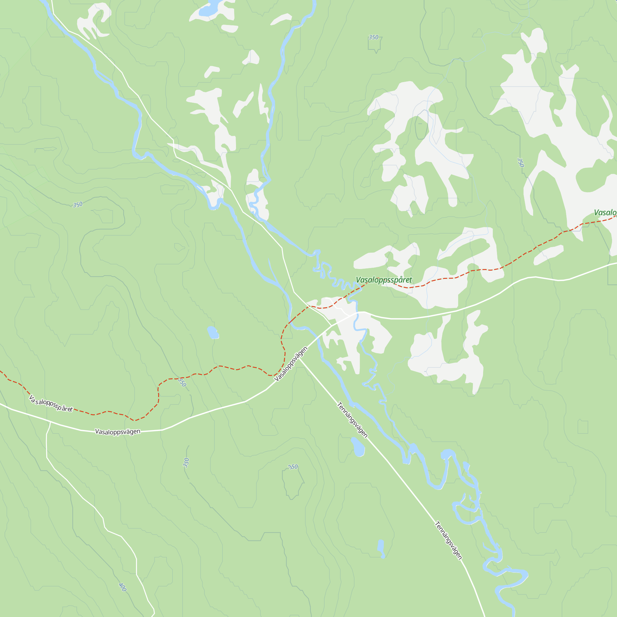 Tennängskojan map