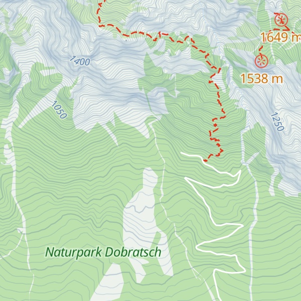 Map of Buchriegelhütte