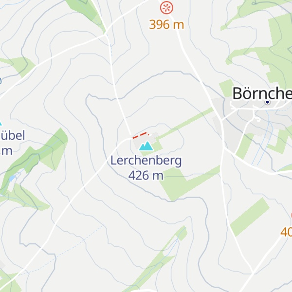 Map of Lerchenberg