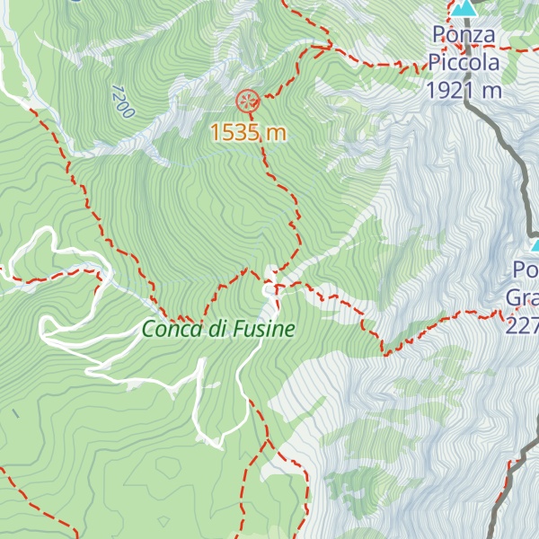 Map of Rifugio Luigi Zacchi
