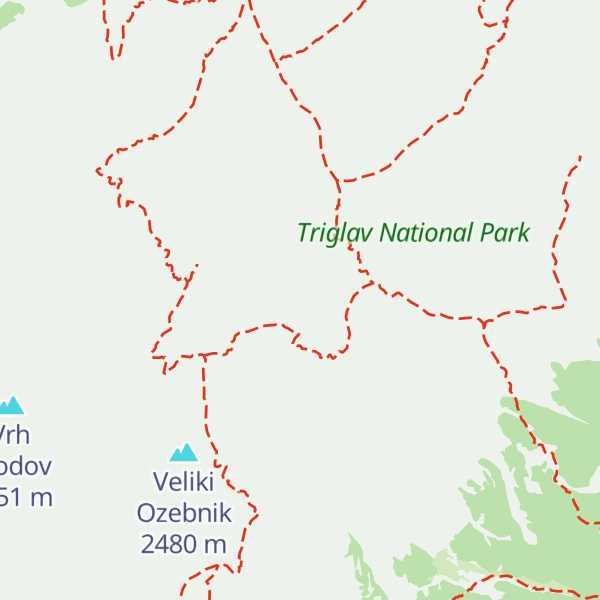 Map of Goličica