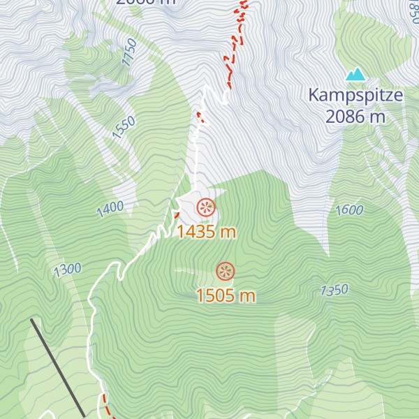 Map of Lärchbodenalm