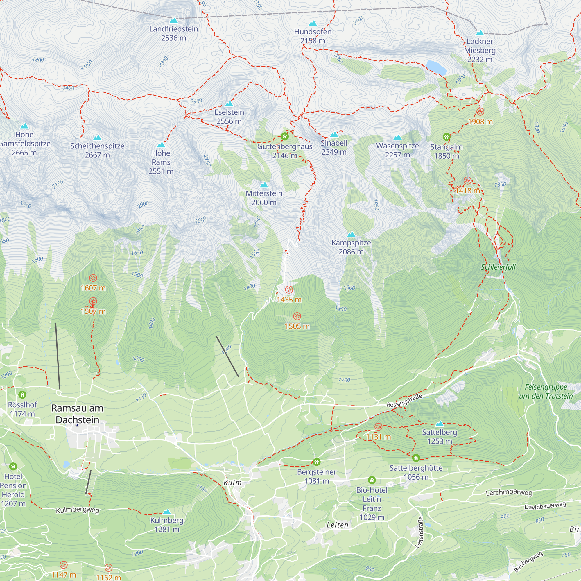 Lärchbodenalm map