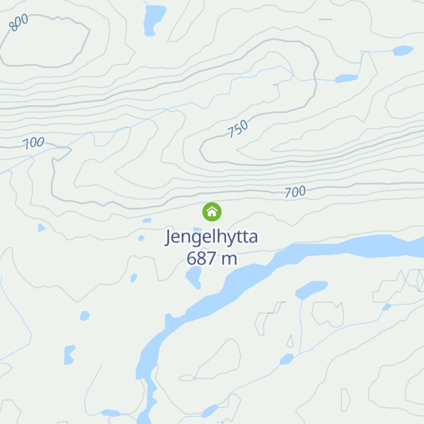 Map of Jengelhytta