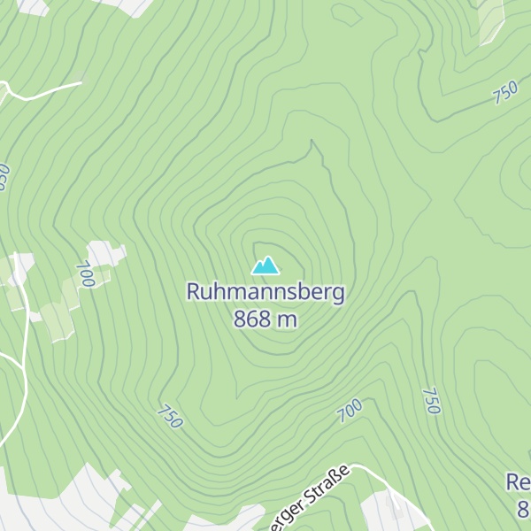 Map of Ruhmannsberg