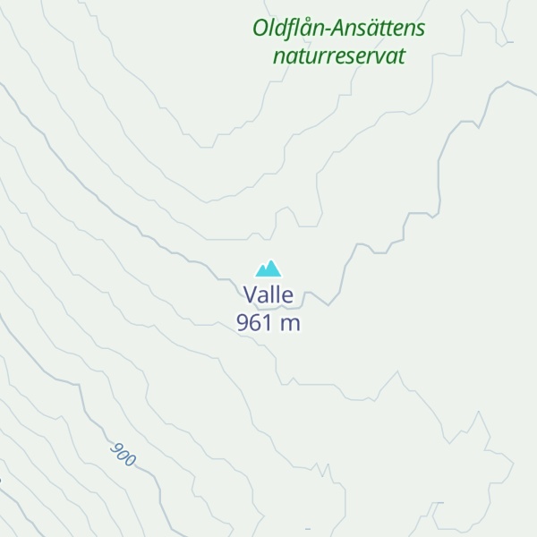 Map of Valle