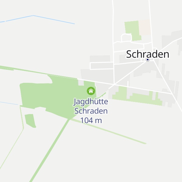 Map of Jagdhütte Schraden