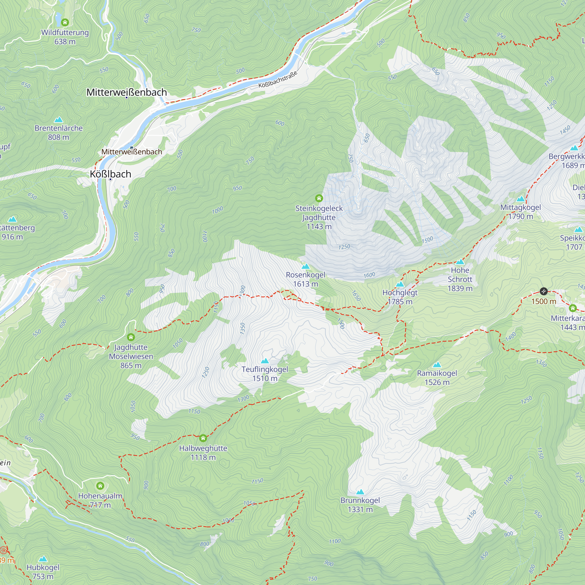 Kotalm map