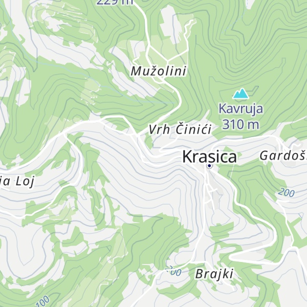 Map of Stara škola