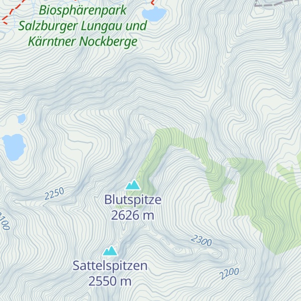 Map of Wildseespitze