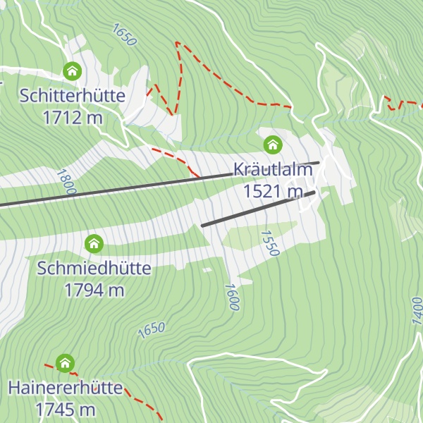 Map of Sauschneideralm