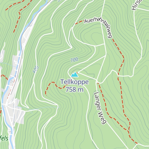 Map of Tellkoppe