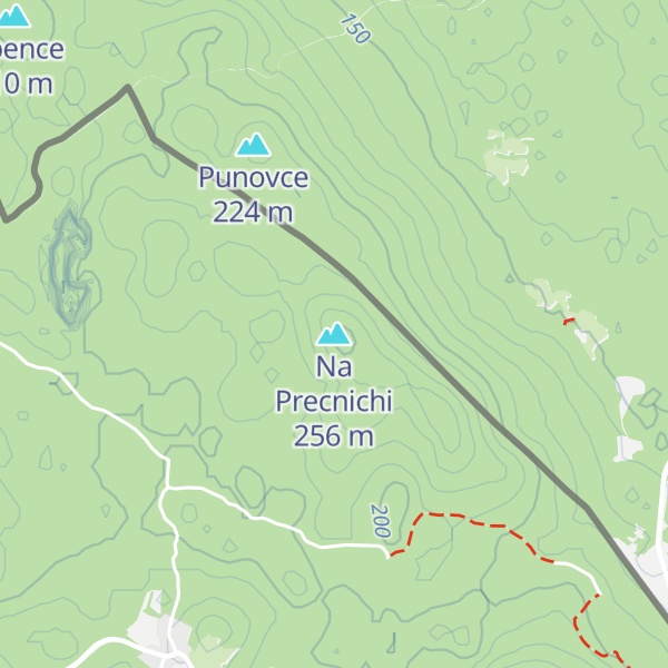 Map of Na Precnichi
