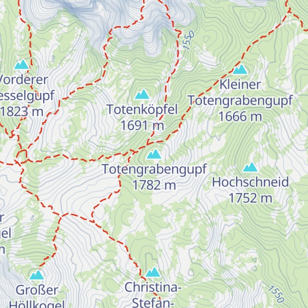 Map of Totengrabengupf