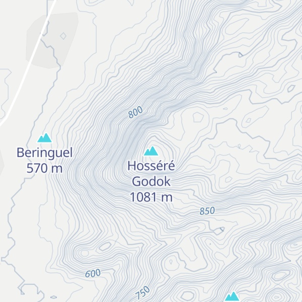 Map of Hosséré Godok