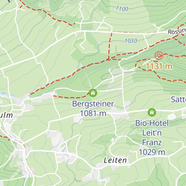 Map of Bergsteiner