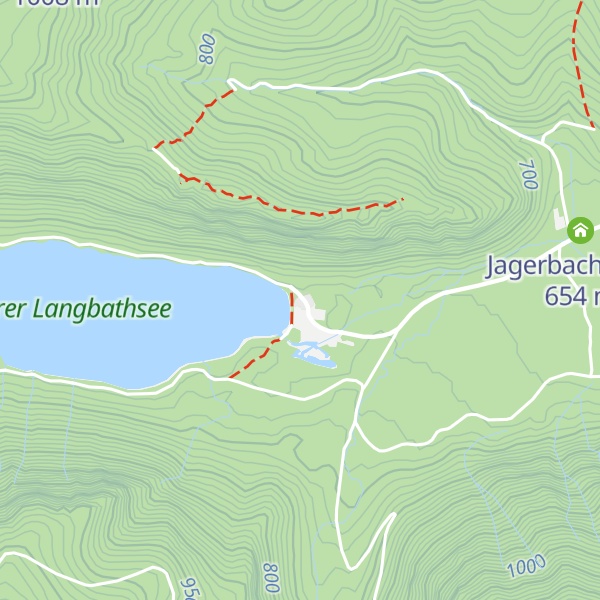 Map of Restaurant & Bar Langbathsee