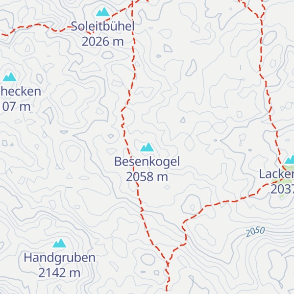 Map of Besenkogel
