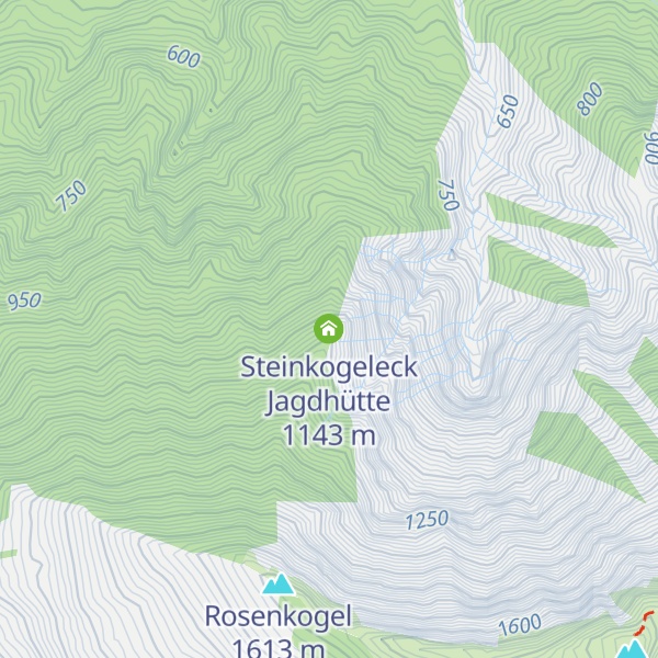 Map of Steinkogeleck Jagdhütte