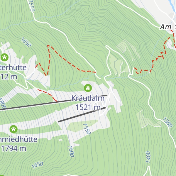 Map of Kräutlalm