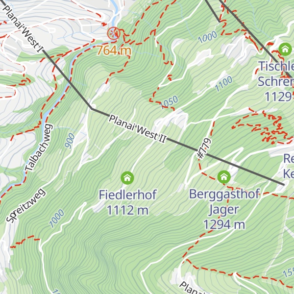 Map of Einstellhalle
