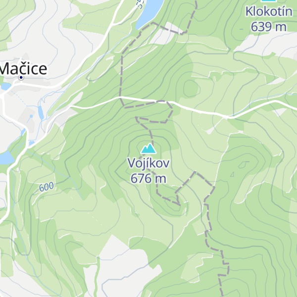 Map of Vojíkov