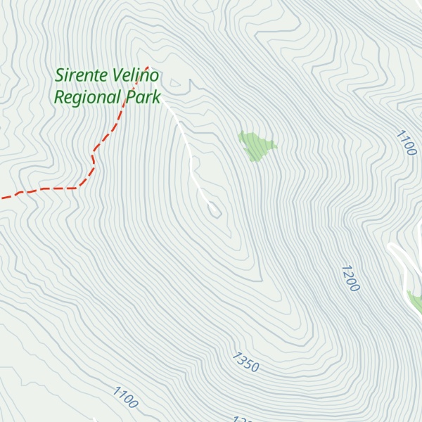 Map of Monte Ventrino