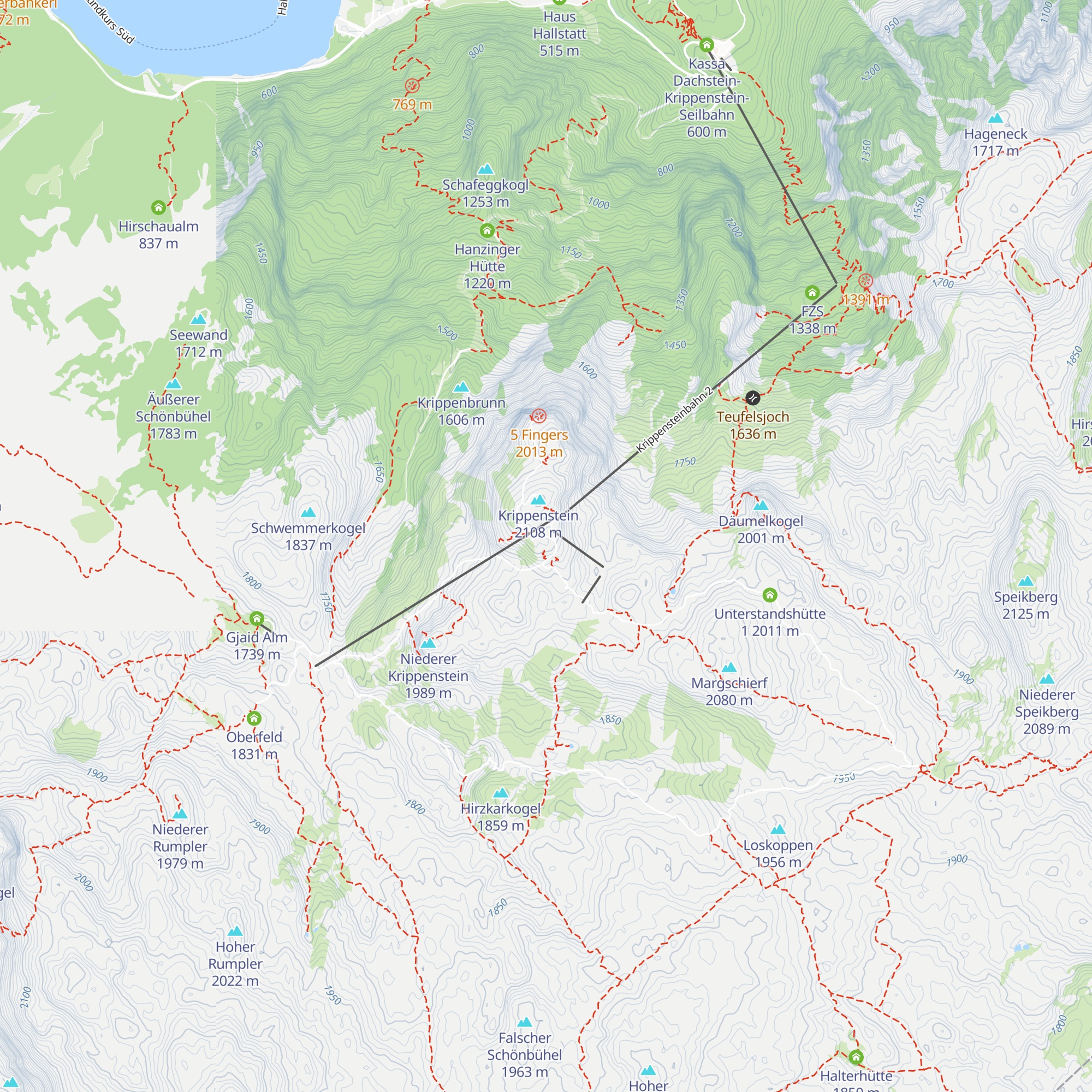 Lodge map