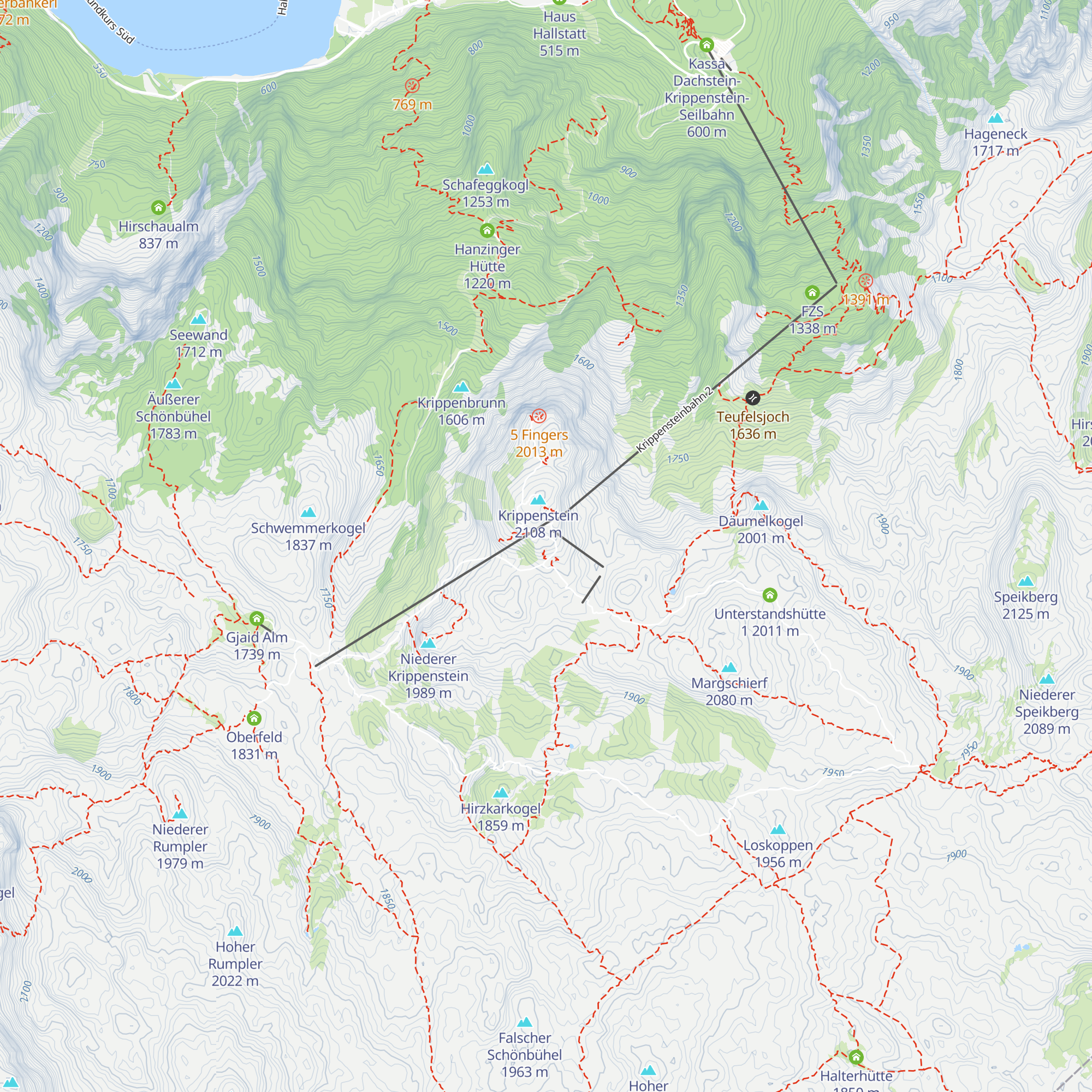 Lodge map
