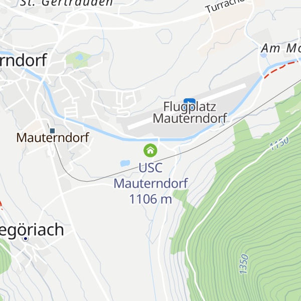 Map of USC Mauterndorf