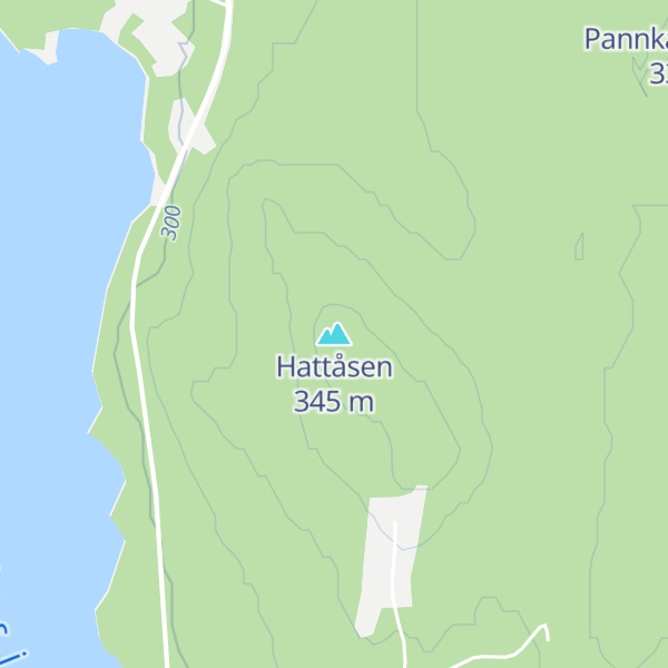 Map of Hattåsen