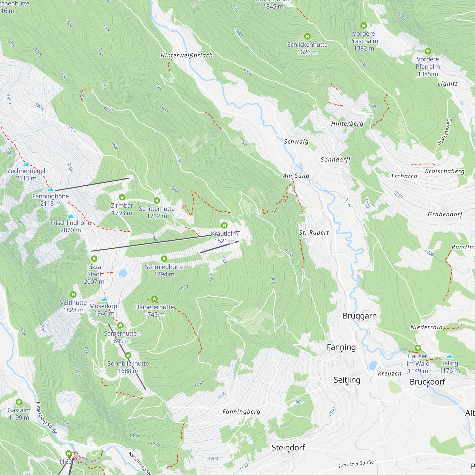 S'Stüberl map