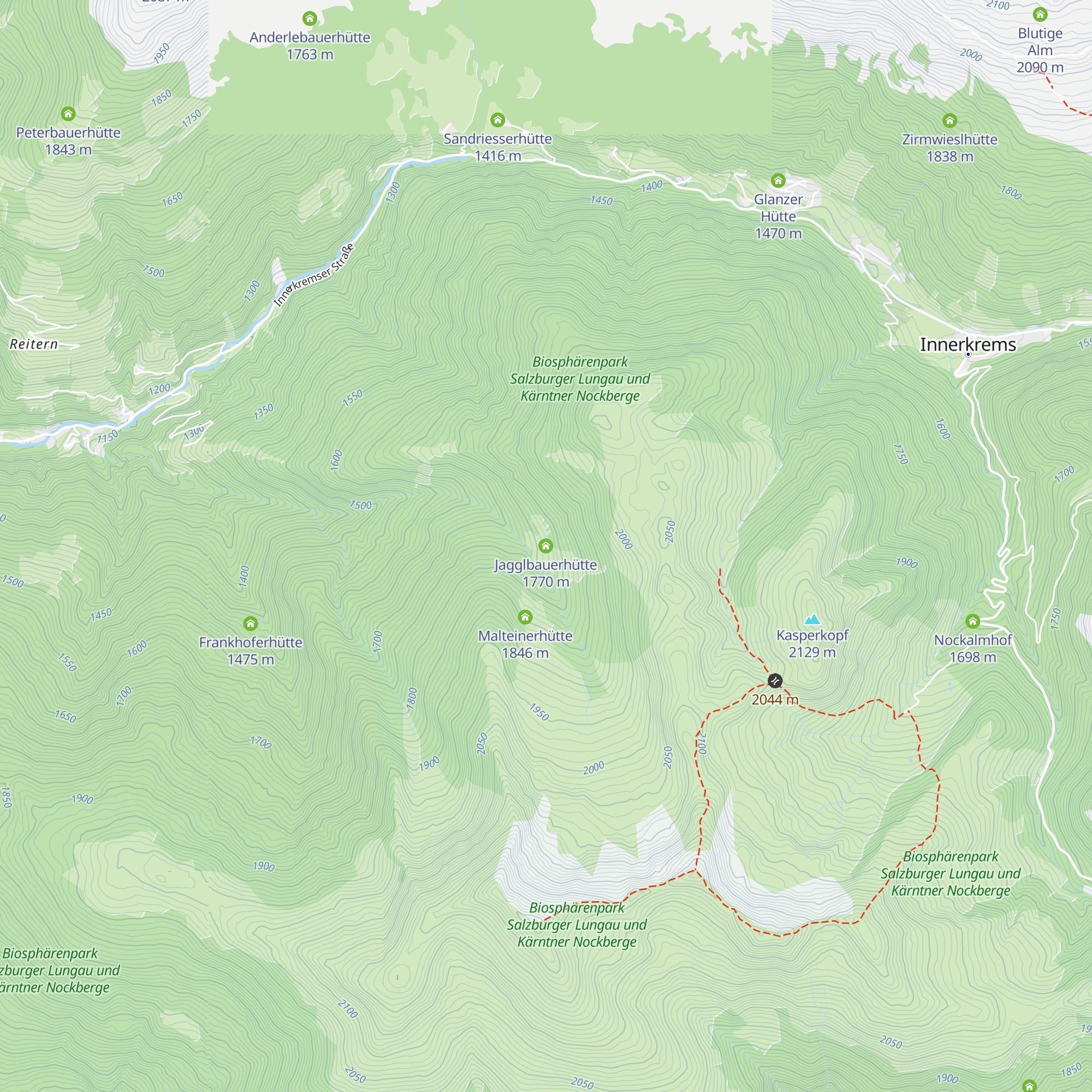 Jagglbauerhütte map