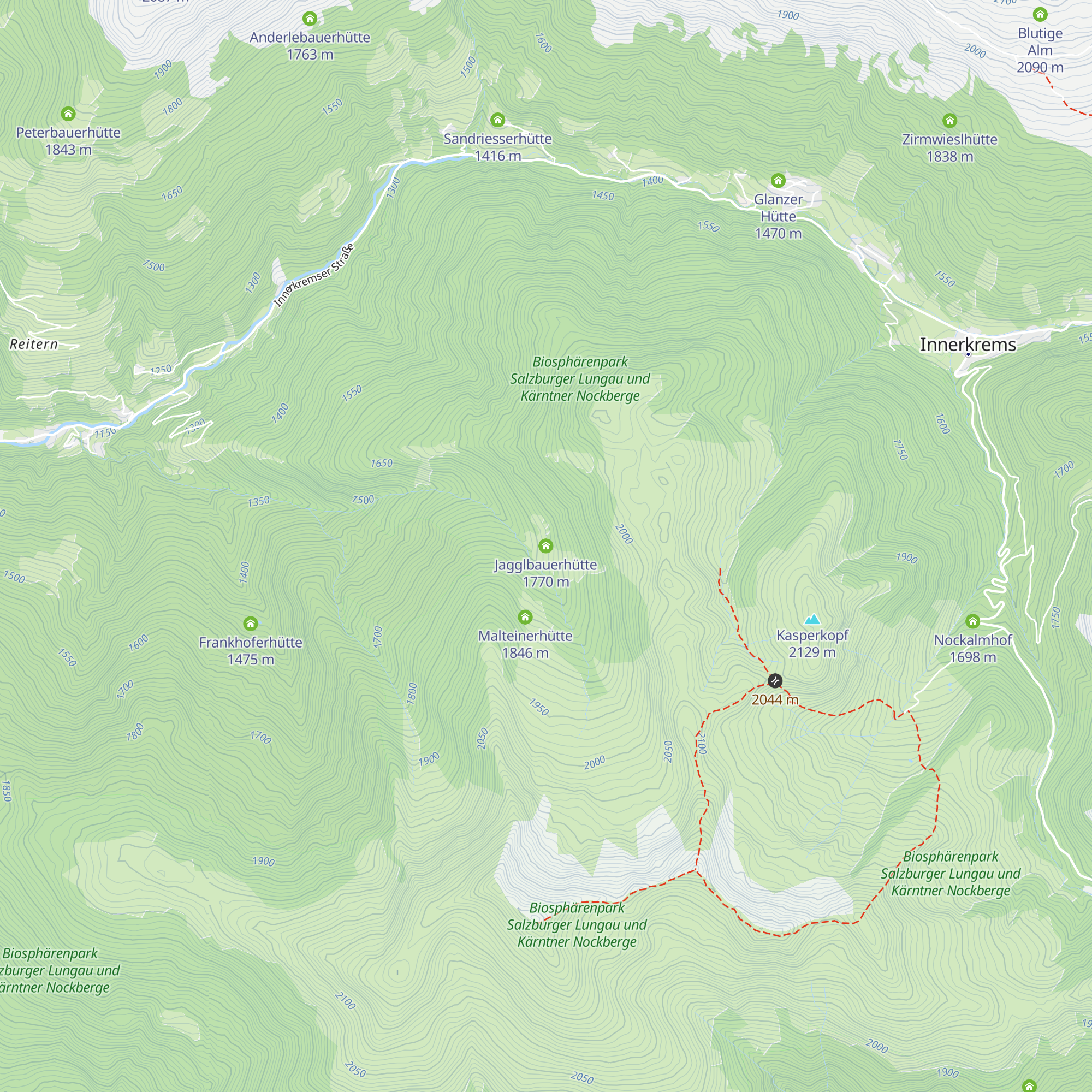 Jagglbauerhütte map