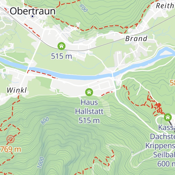 Map of Haus Aussee