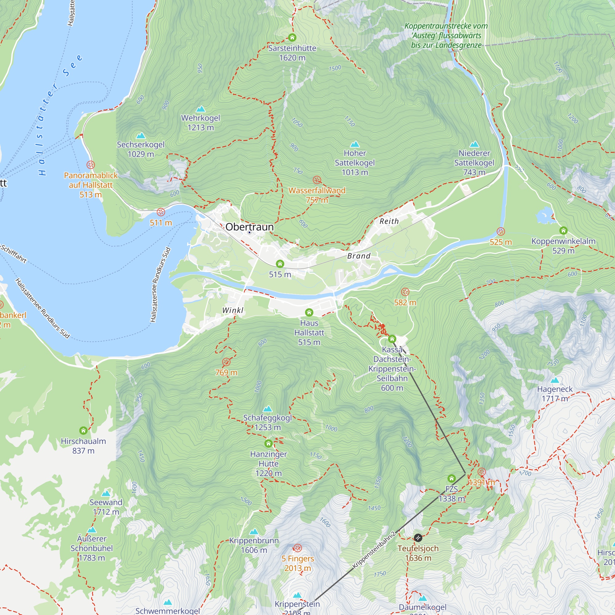 Haus Aussee map