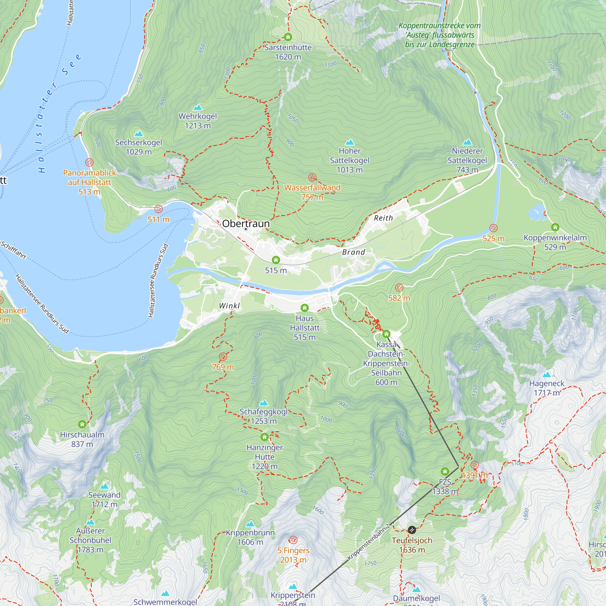 Haus Aussee map