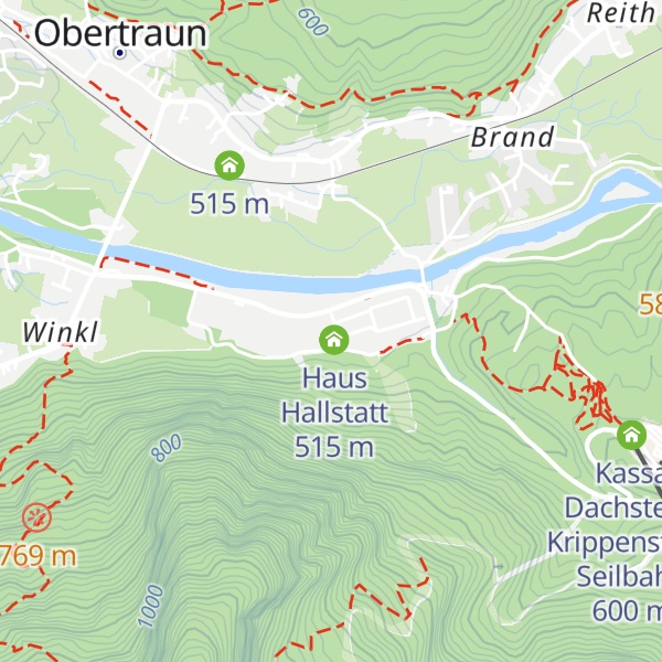 Map of Haus Obertraun