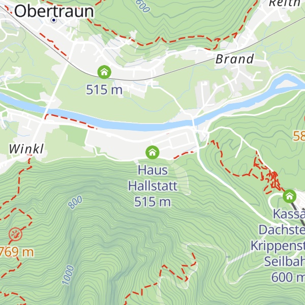 Map of Haus Hallstatt