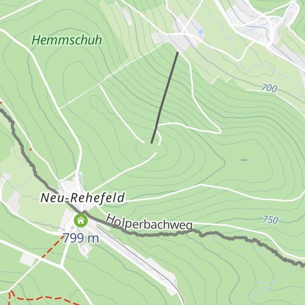 Map of Hemmschuh