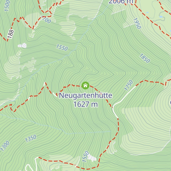 Map of Neugartenhütte