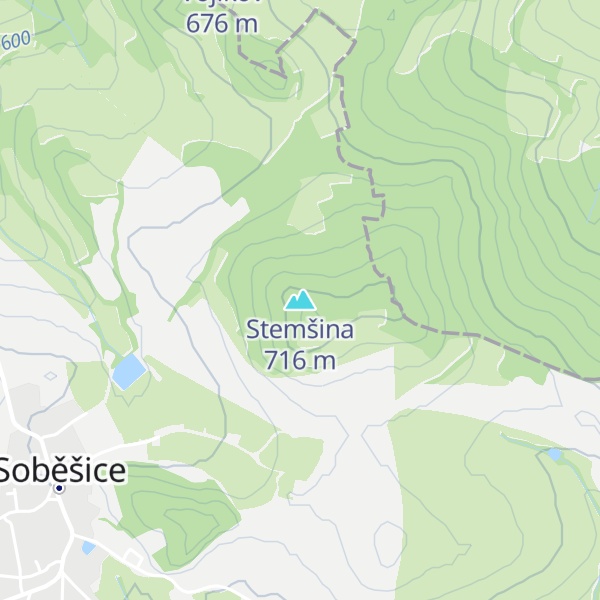 Map of Stemšina