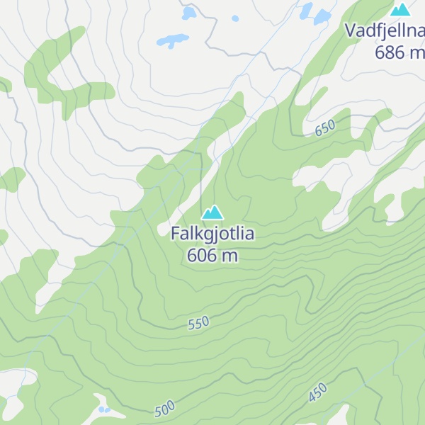 Map of Falkgjotlia