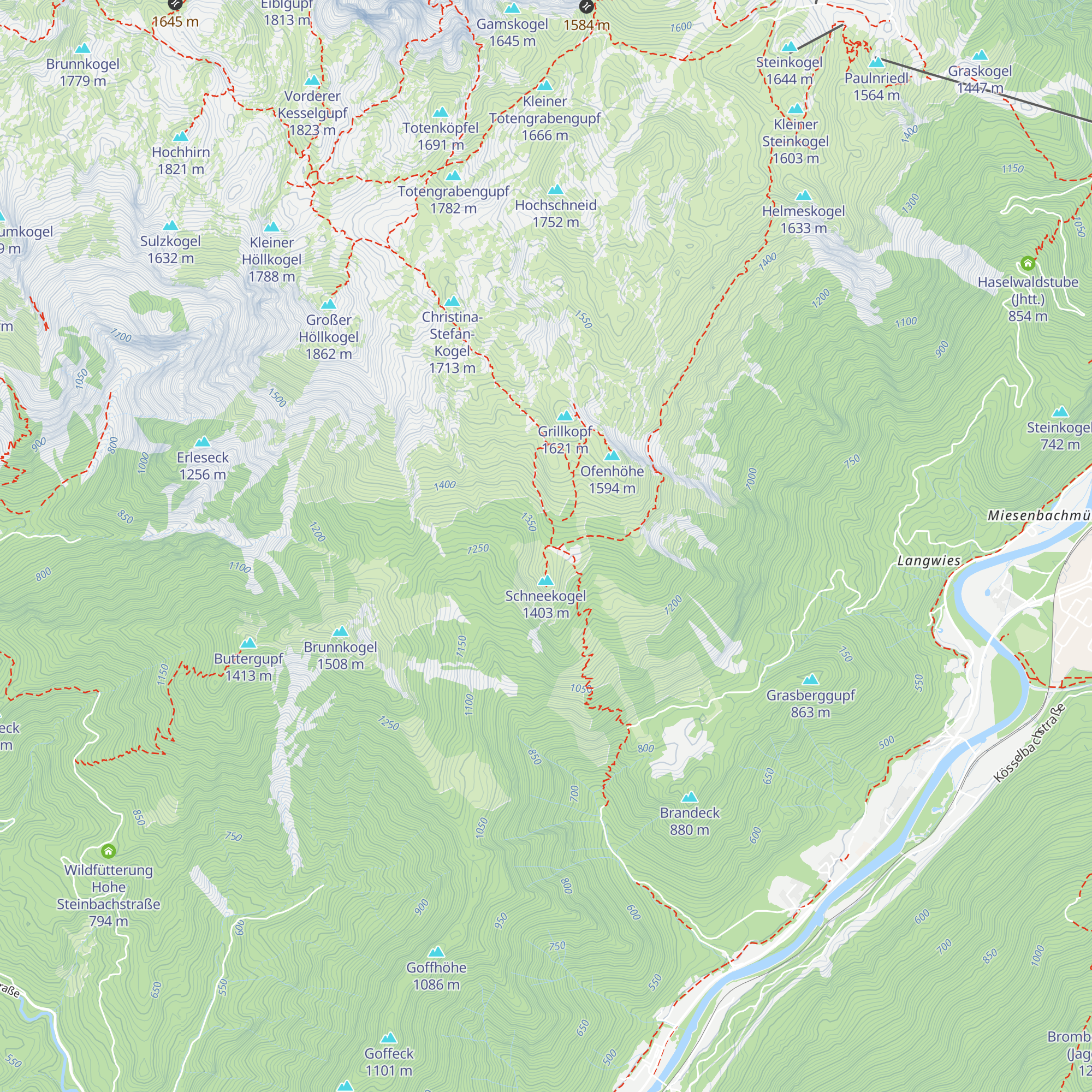 Vd. Spitzalm (Jhtt.) map